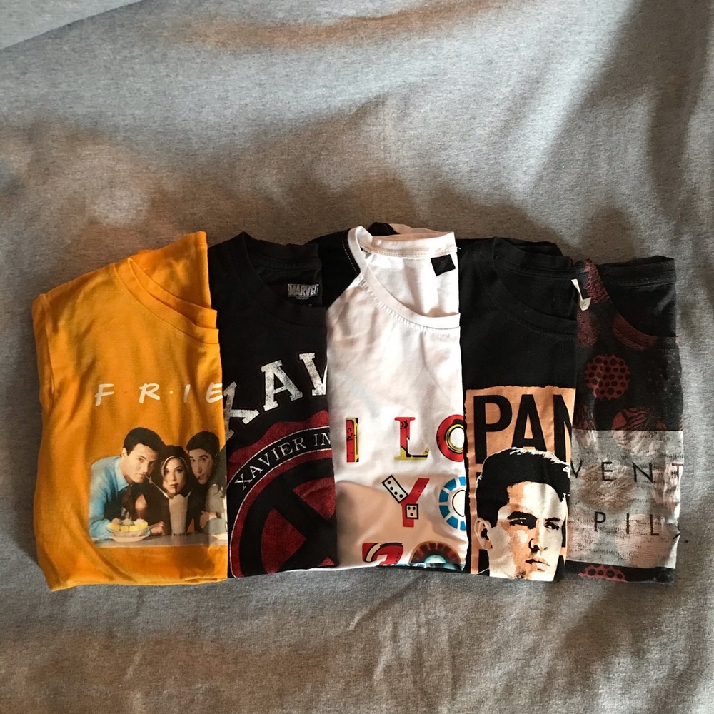 Graphic t shirt bundle (also sold separately)